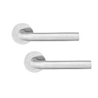 Ручки на розетте MVM S-1119 (T11-E11) SS нержавеющая сталь